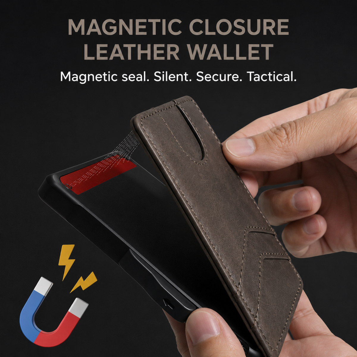 Zeltarium MagVault® Minimalist Wallet - Maximum Capacity. Minimal Footprint.