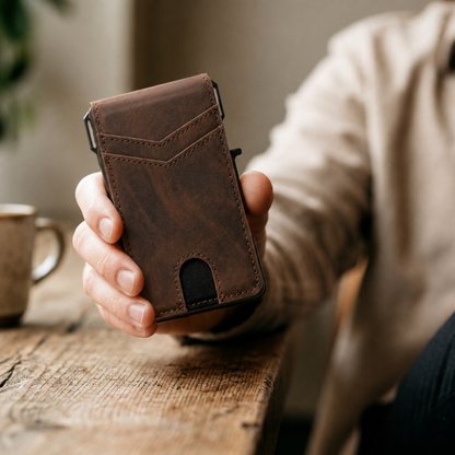 Zeltarium MagVault® Minimalist Wallet - Maximum Capacity. Minimal Footprint.