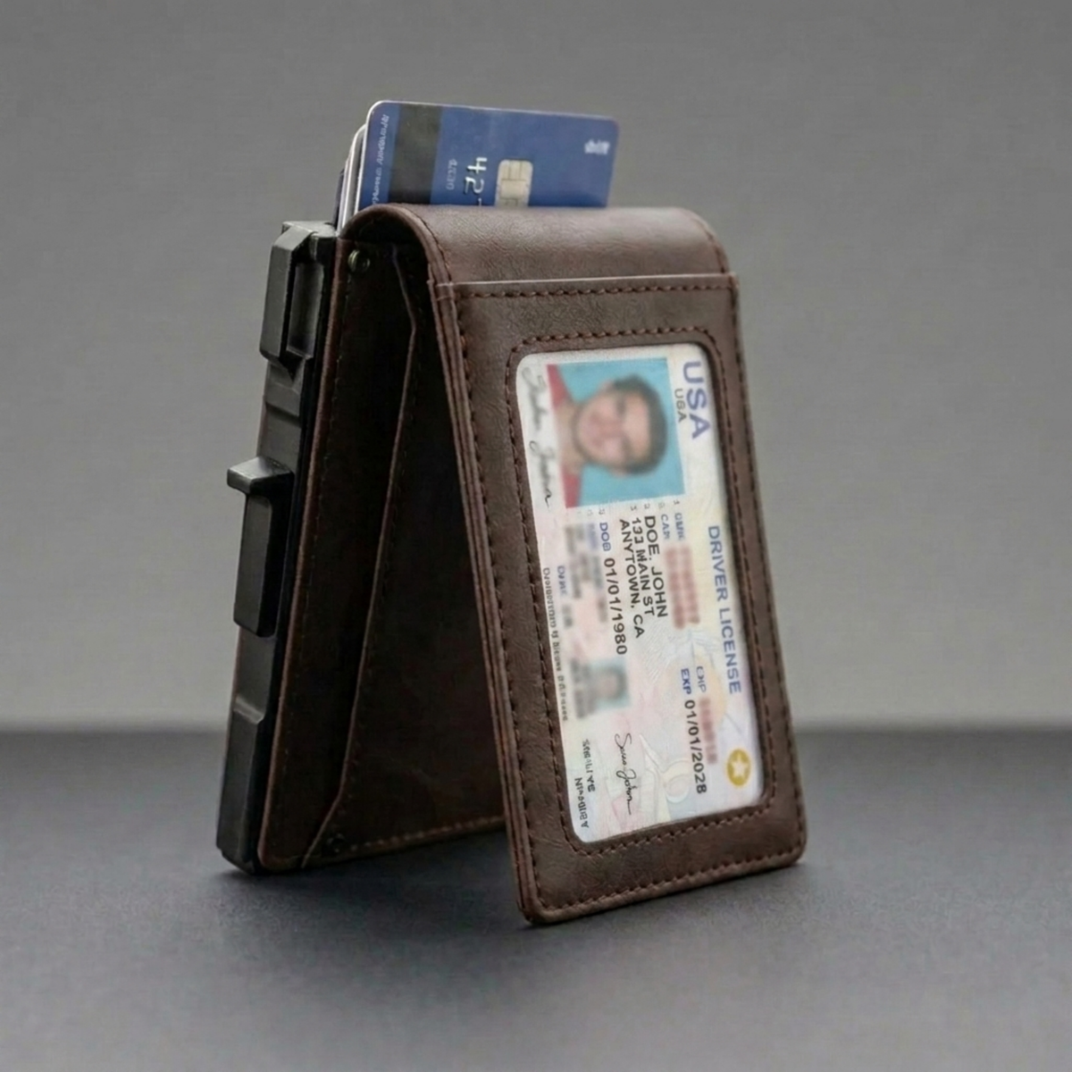 Zeltarium MagVault® Minimalist Wallet - Maximum Capacity. Minimal Footprint.