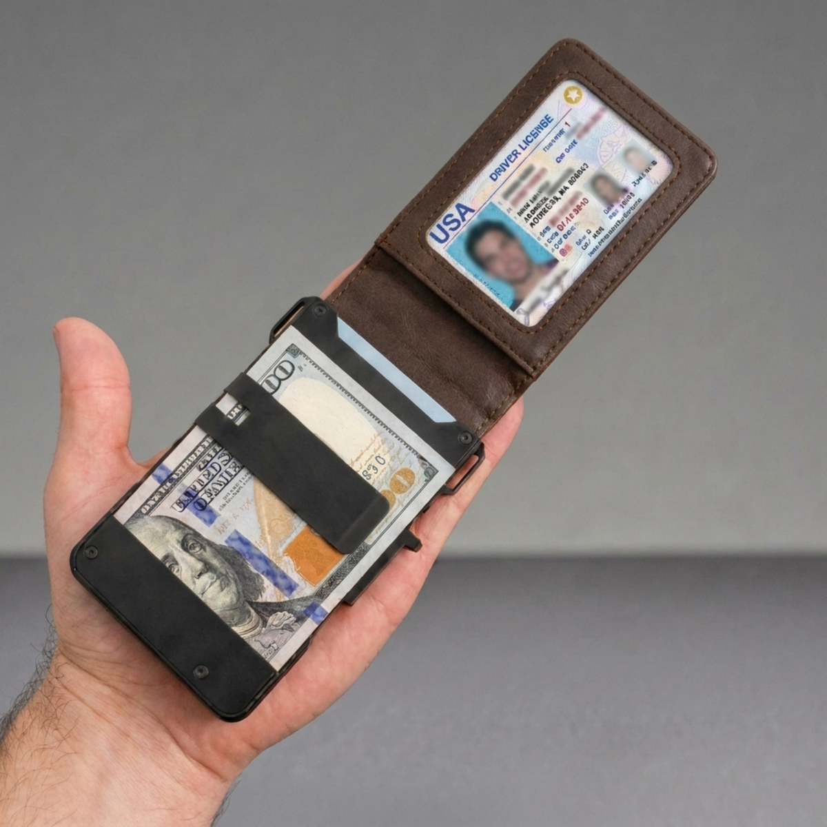 Zeltarium MagVault® Minimalist Wallet - Maximum Capacity. Minimal Footprint.