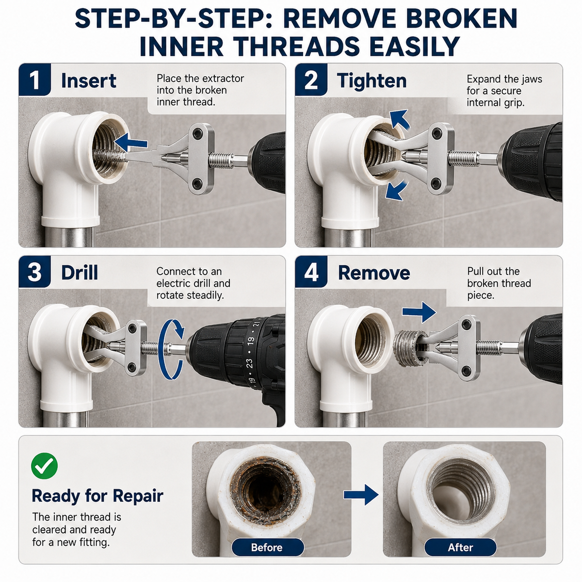 Zeltarium™ Broken Pipe Extractor