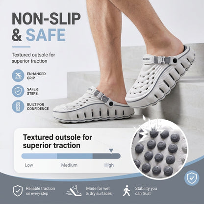 ZELTARIUM™  Cloud Walk Men's Clogs